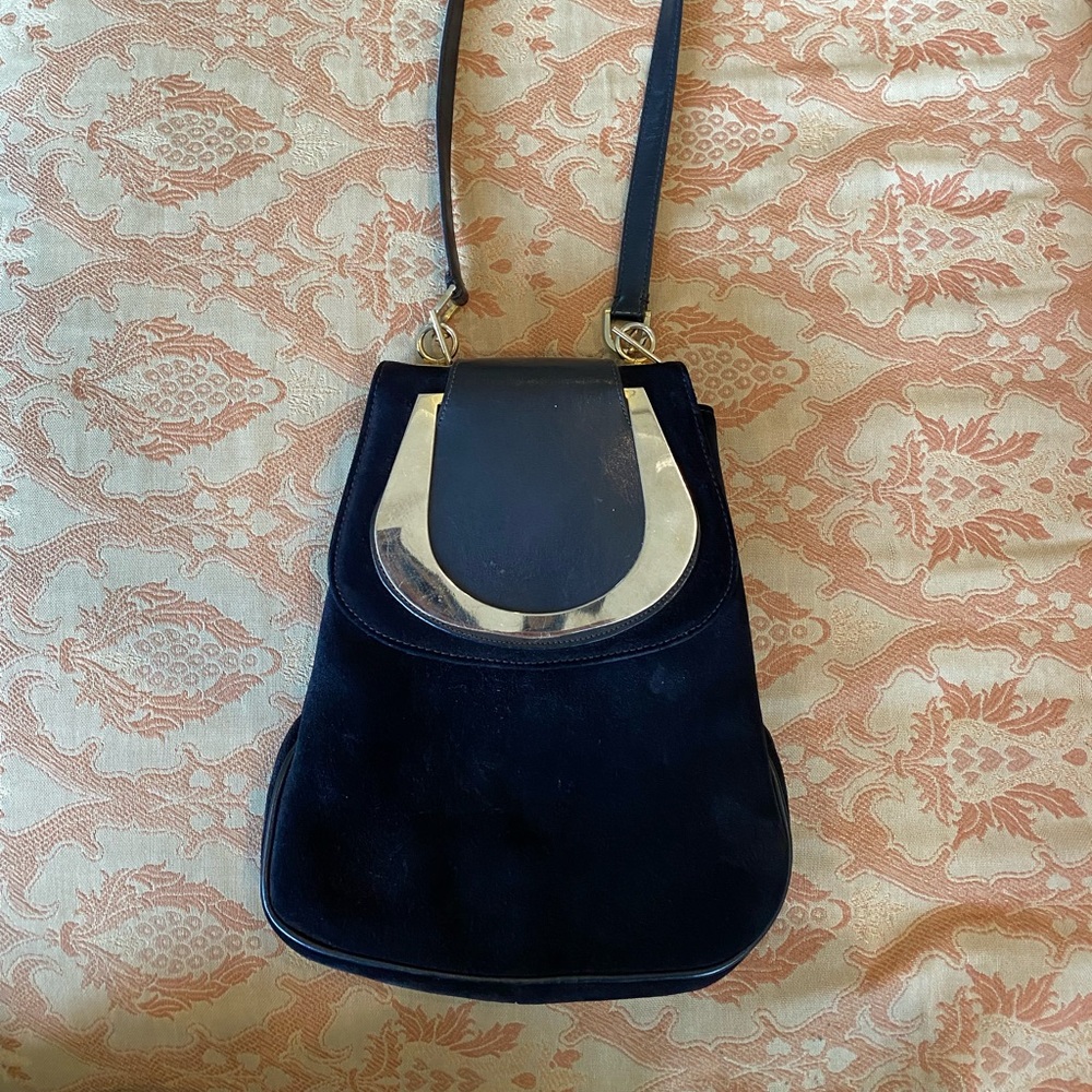 Vintage Bellido made for Susan Gail black shoulder bag